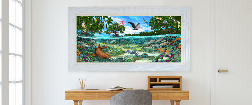 The artwork Inspired by Biscayne National Park